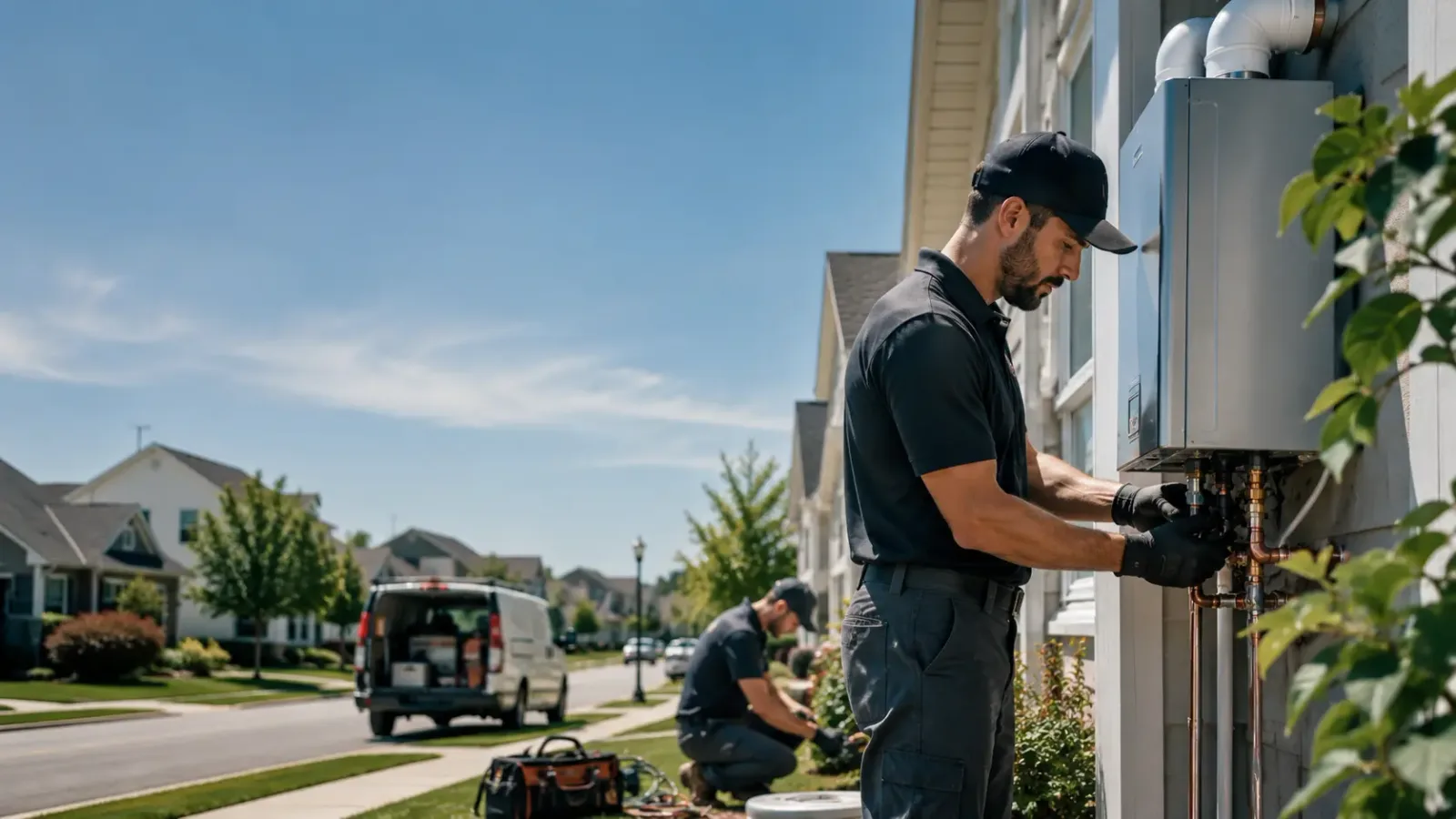 Tankless Water Heater Installation in Hazelton, ND